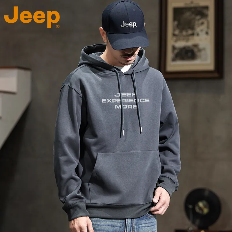 Jeep Outdoor Casual Sweatshirt Unisex-17