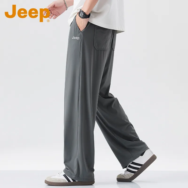 Jeep Outdoor Casual Pants Unisex-17