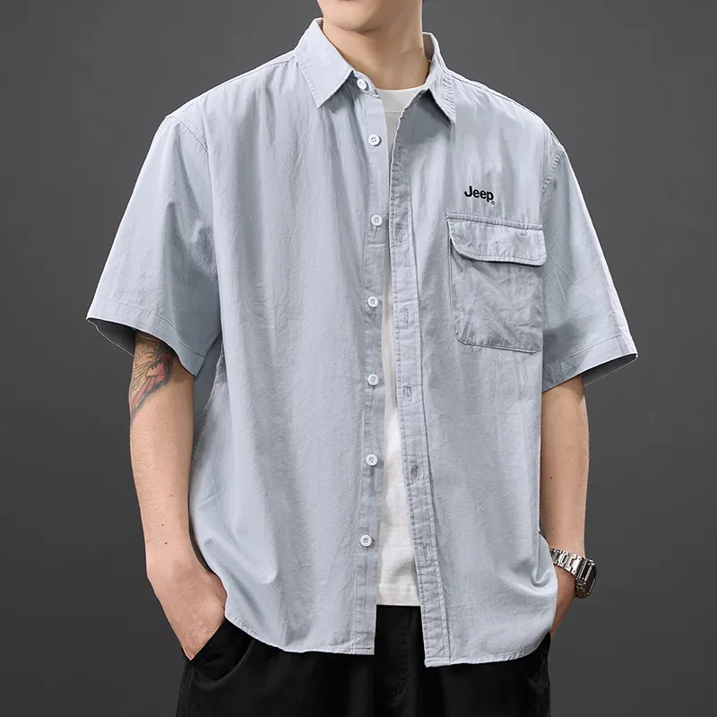 Jeep Outdoor Casual Shirt Unisex-10