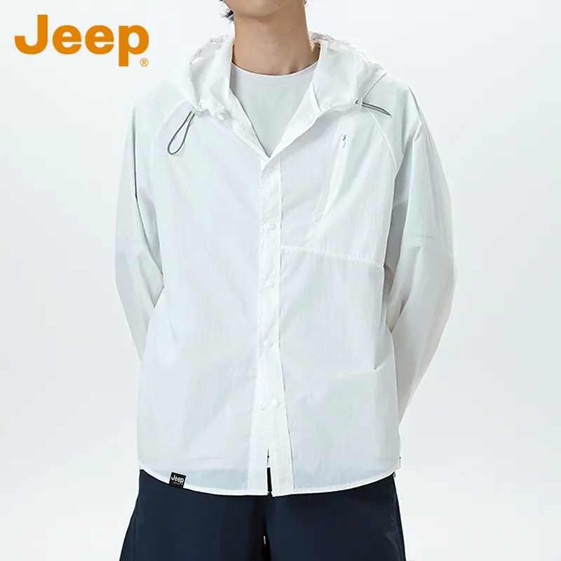 Jeep Super Light UV Protection Sun Protection Clothing Unisex-3
