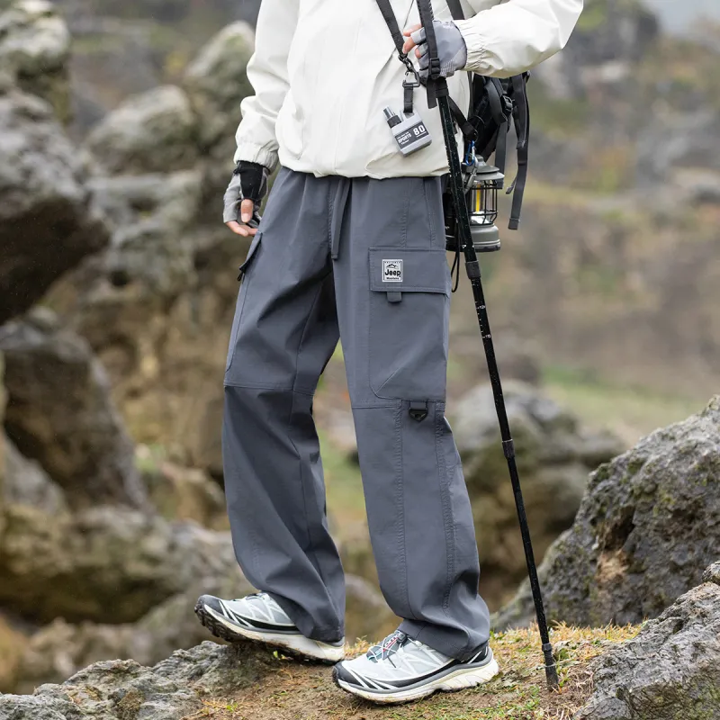 Jeep Fashion Sports Collection Casual Pants Unisex-7