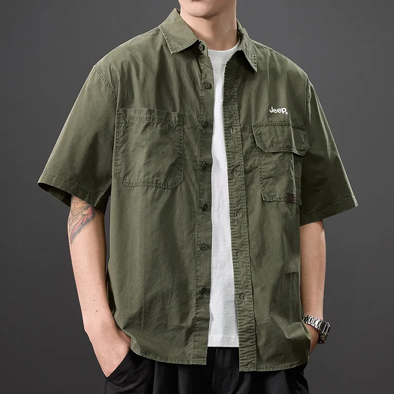 Jeep Outdoor Casual Shirt Unisex-9