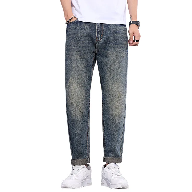 Jeep Fashion Sports Collection Jeans Unisex Vintage Blue-1