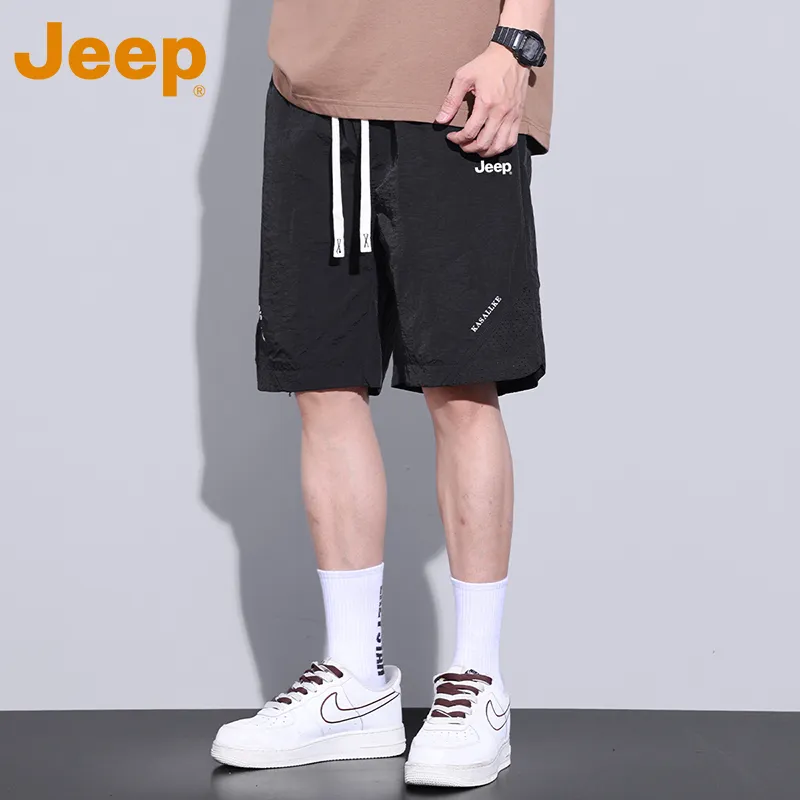 Jeep Fashion Sports Collection Casual Shorts Men's-3