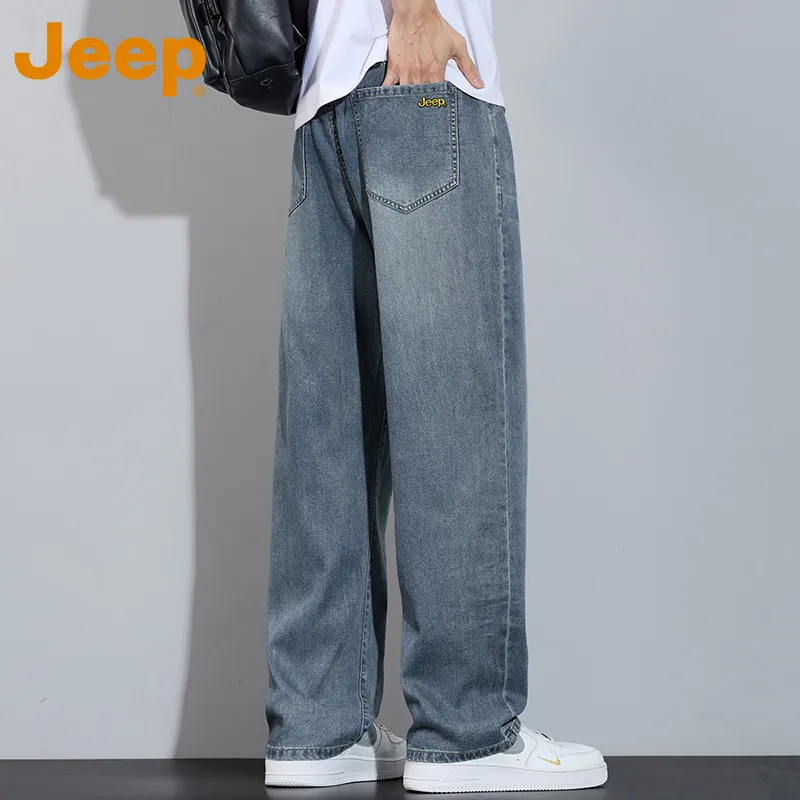 Jeep Fashion Sports Collection Jeans Men's-2