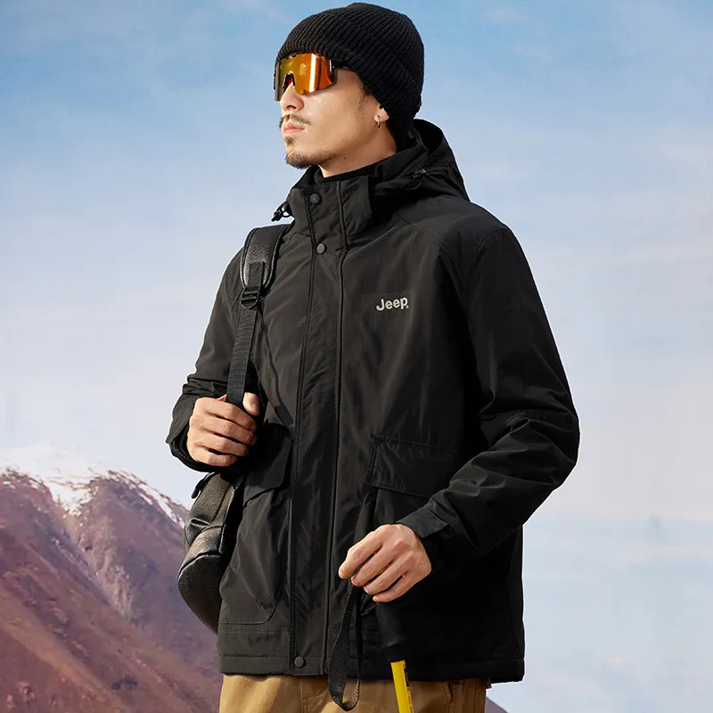 Jeep Puffer Jackets Unisex-3