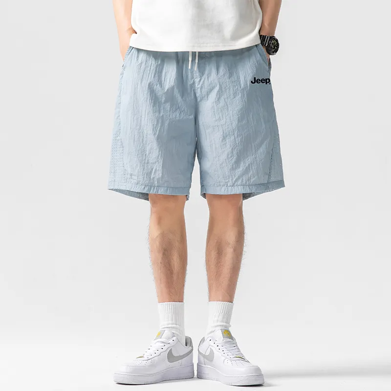 Jeep Fashion Sports Collection Casual Shorts Unisex-12