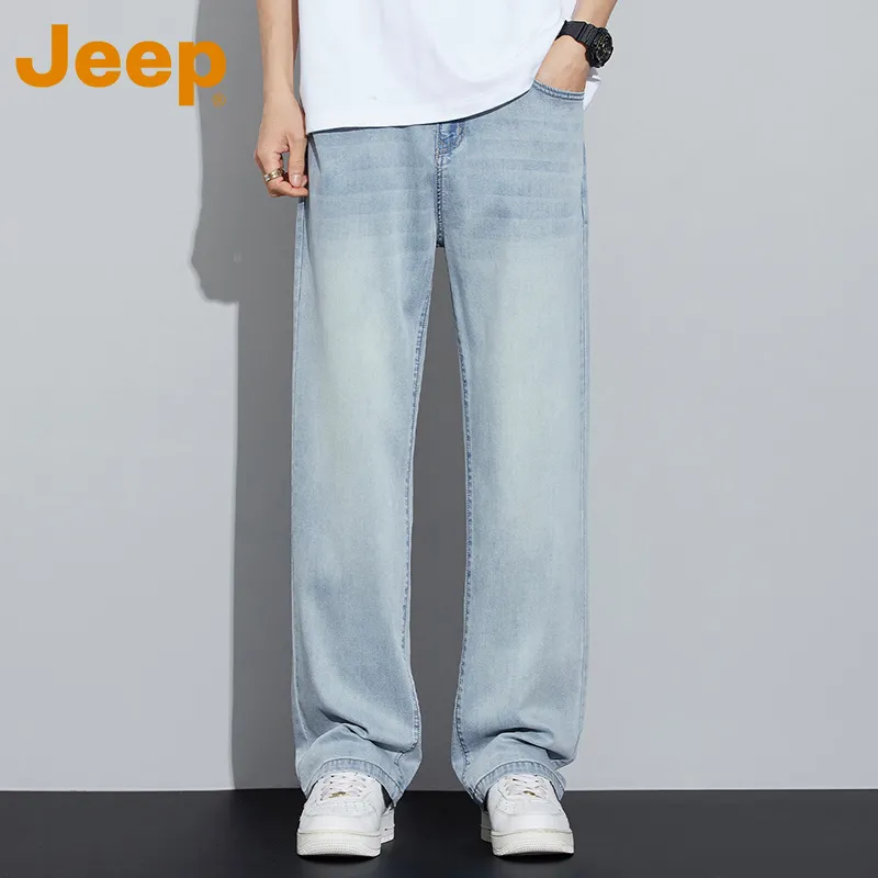 Jeep Fashion Sports Collection Jeans Men's-9