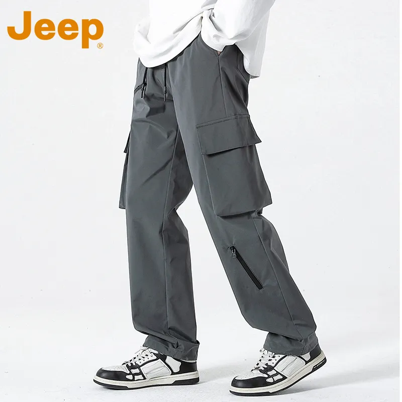 Jeep Outdoor Casual Pants Unisex-25