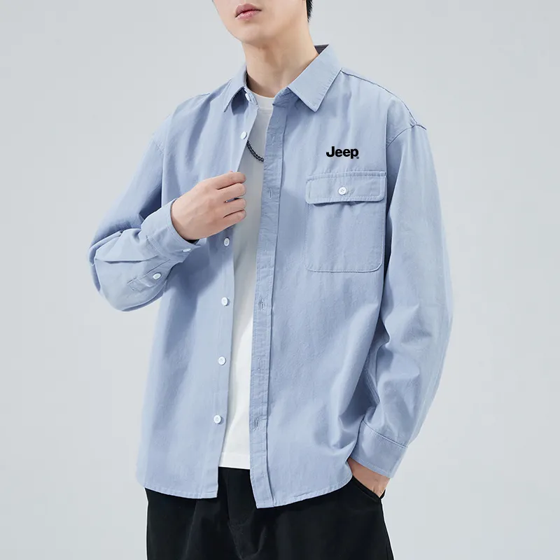 Jeep Outdoor Casual Shirt Unisex-9