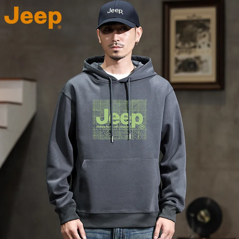 Jeep Fashion Sports Collection Sweatshirt Unisex-17