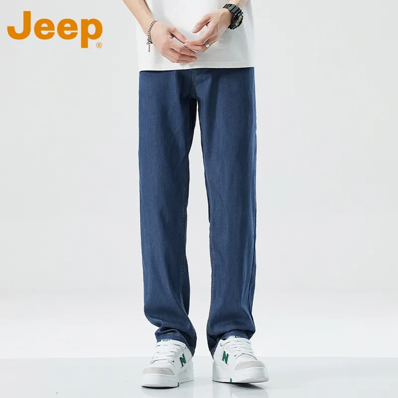 Jeep Fashion Sports Collection Jeans Unisex Dark Blue-2