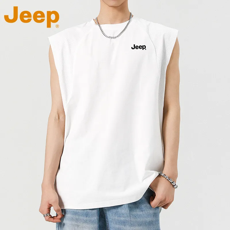 Jeep Fashion Sports Collection Tank Top Men's-12