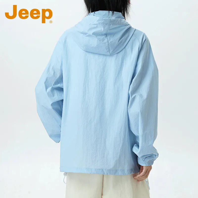 Jeep Super Light UV Protection Sun Protection Clothing Unisex-15