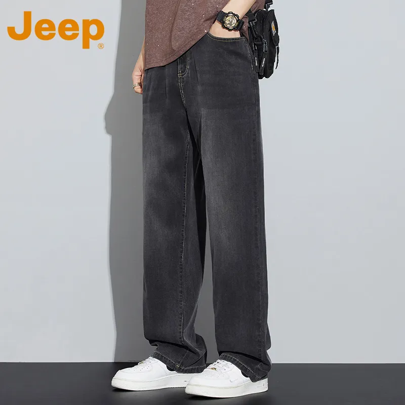 Jeep Fashion Sports Collection Jeans Men's-5