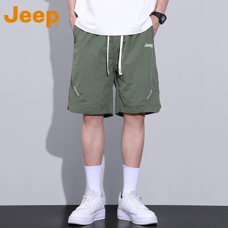 Jeep Fashion Sports Collection Casual Shorts Men's-15