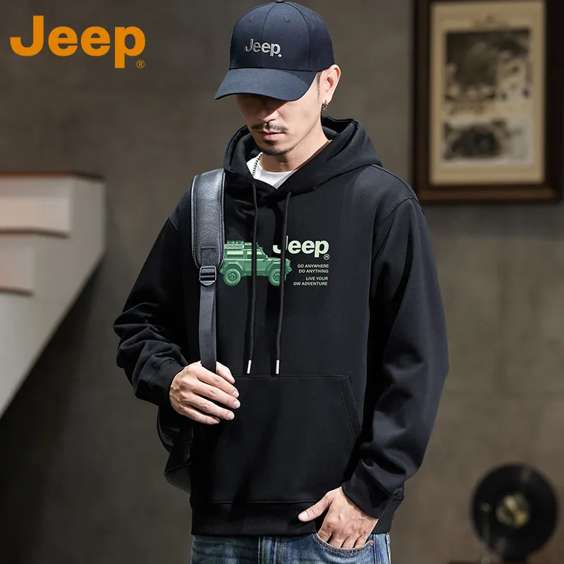 Jeep Outdoor Casual Sweatshirt Unisex-1