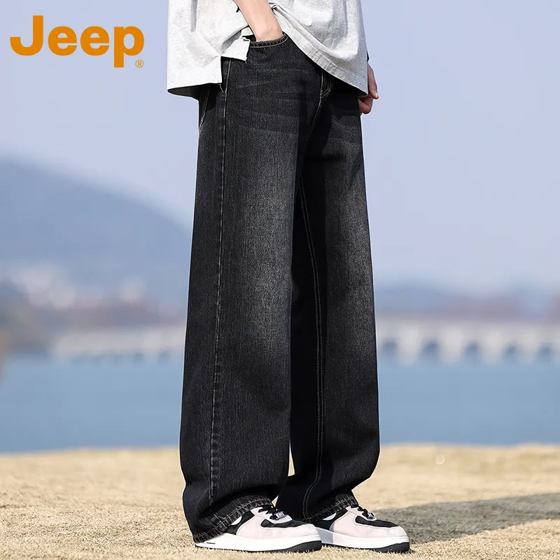 Jeep Fashion Sports Collection Jeans Unisex-33
