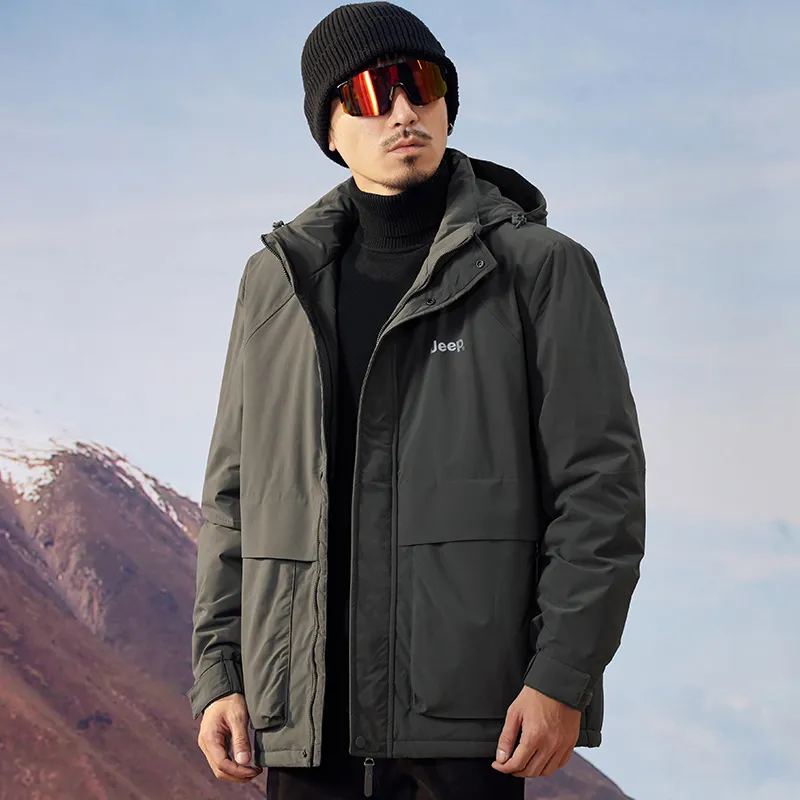 Jeep Puffer Jackets Unisex-15