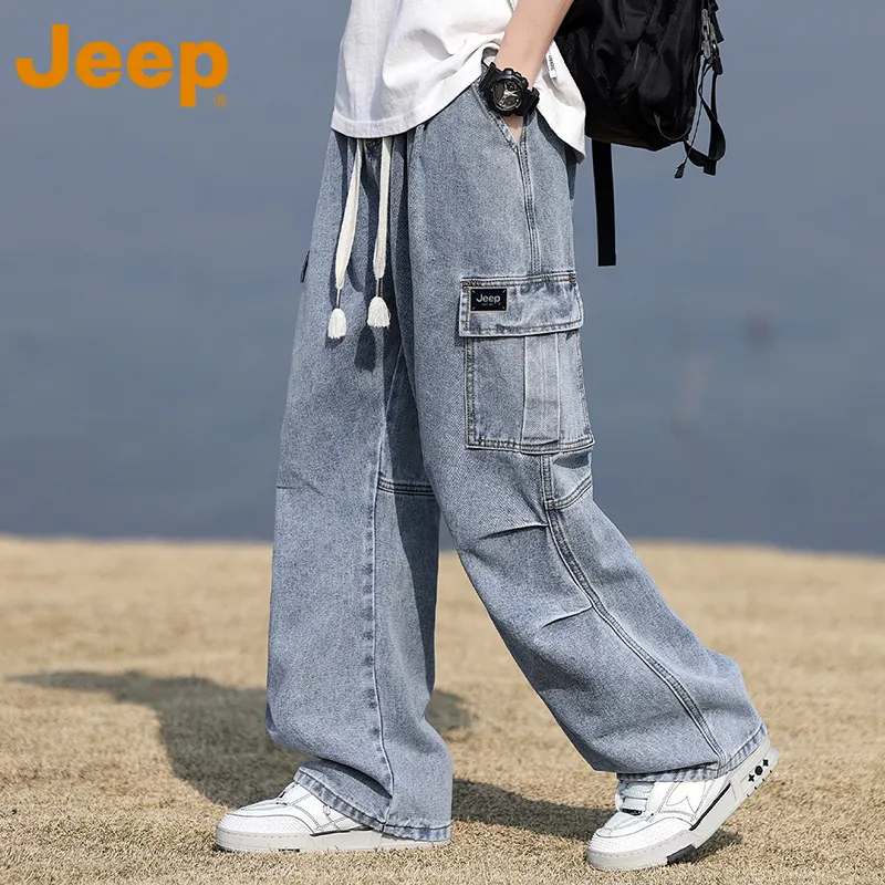 Jeep Fashion Sports Collection Jeans Unisex-10