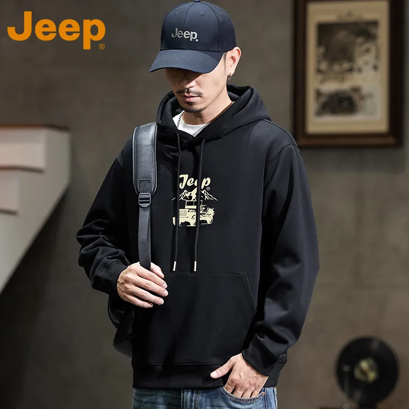 Jeep Outdoor Casual Sweatshirt Unisex-3