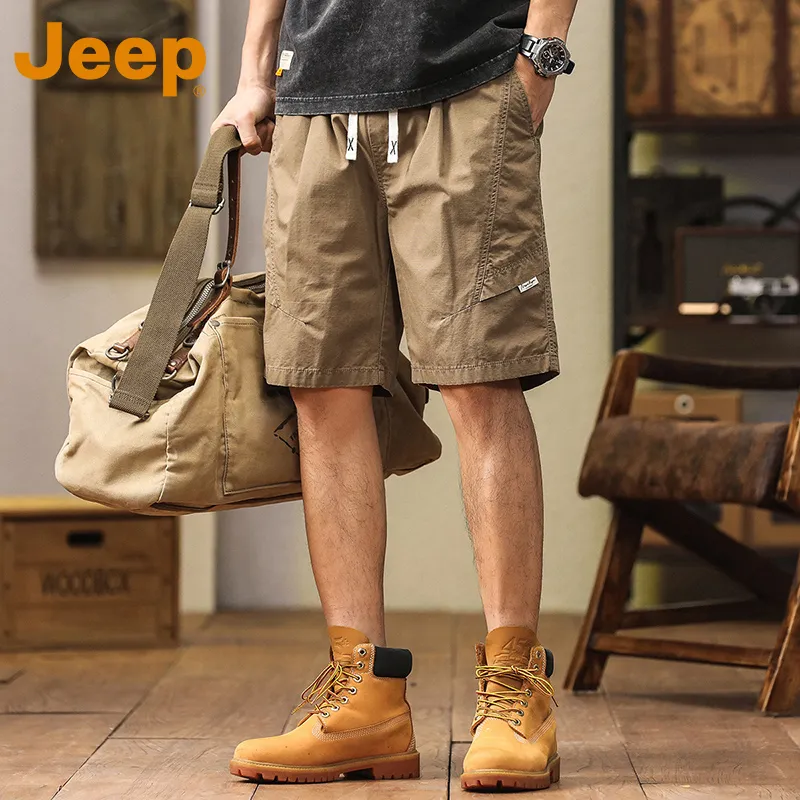 Jeep Outdoor Casual Shorts Men's-13