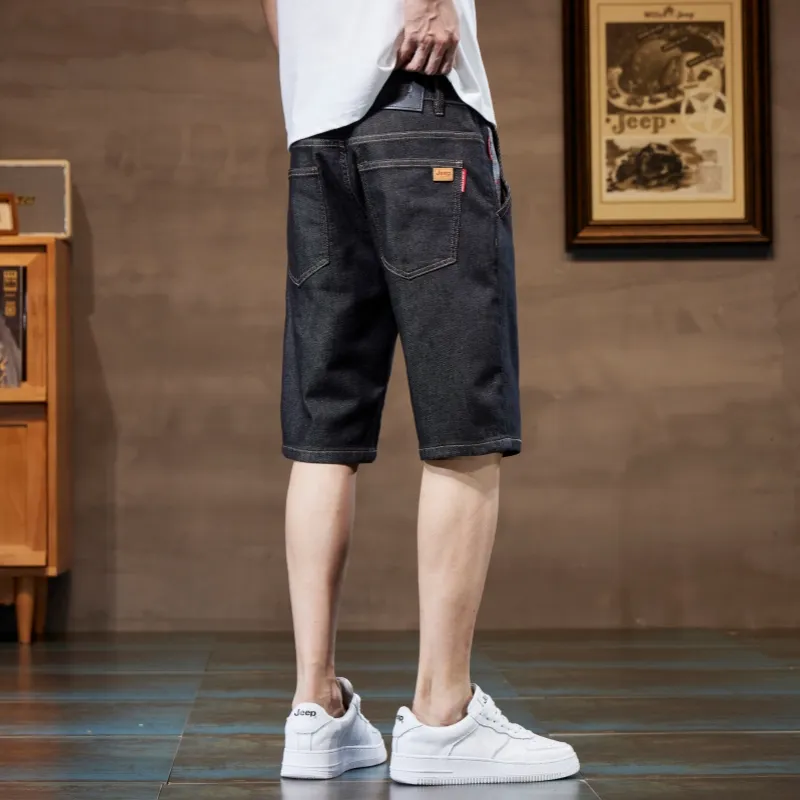 Jeep Denim Shorts Men-11