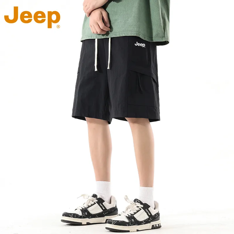 Jeep Outdoor Casual Shorts Men's-16