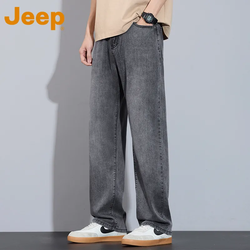 Jeep Fashion Sports Collection Jeans Men's-5