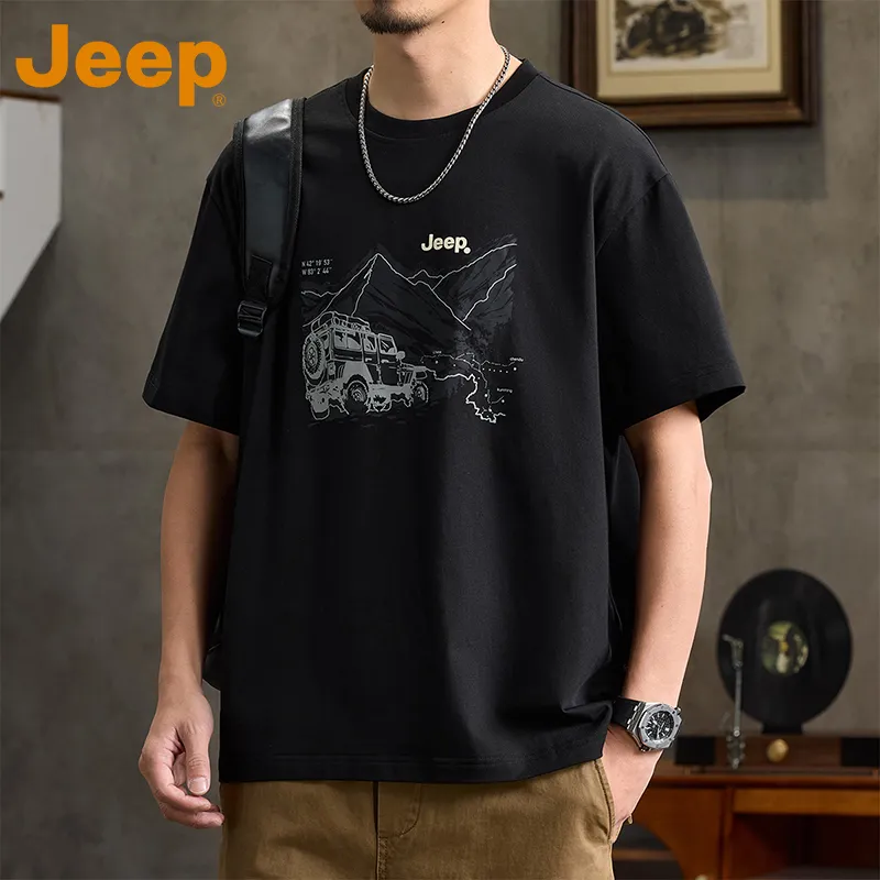 Jeep Fashion Sports Collection T Shirt Men's-3