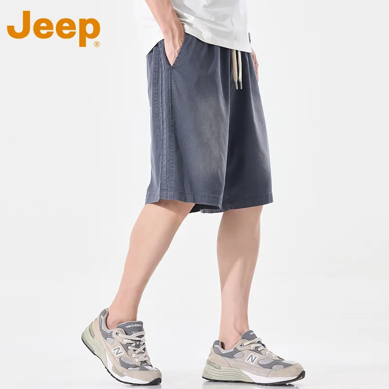 Jeep Fashion Sports Collection Casual Shorts Men's-15