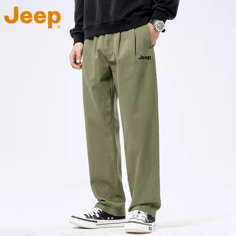 Jeep Fashion Sports Collection Casual Pants Unisex-6