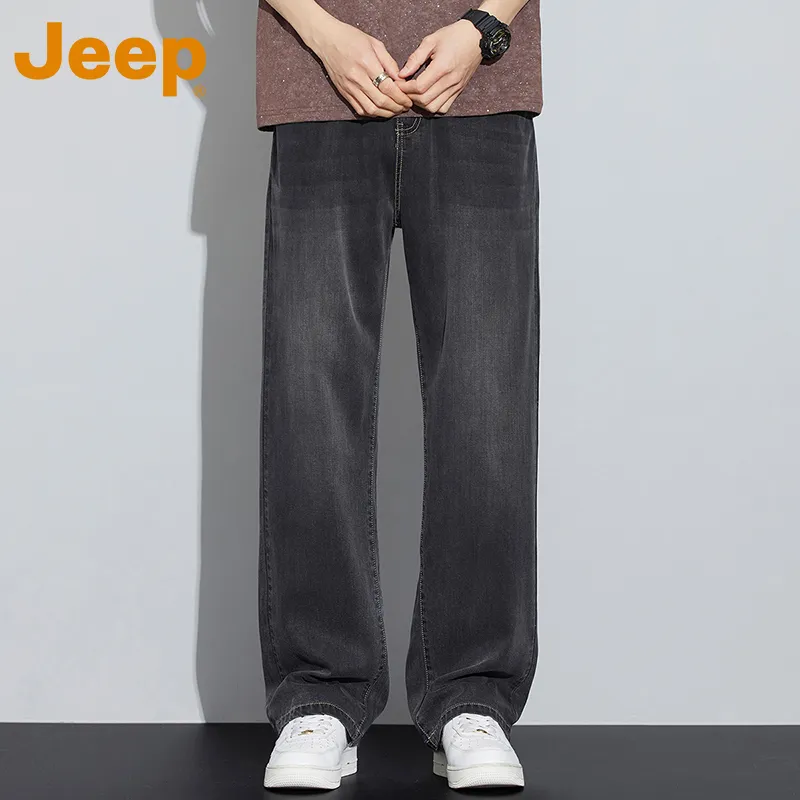 Jeep Fashion Sports Collection Jeans Men's-2