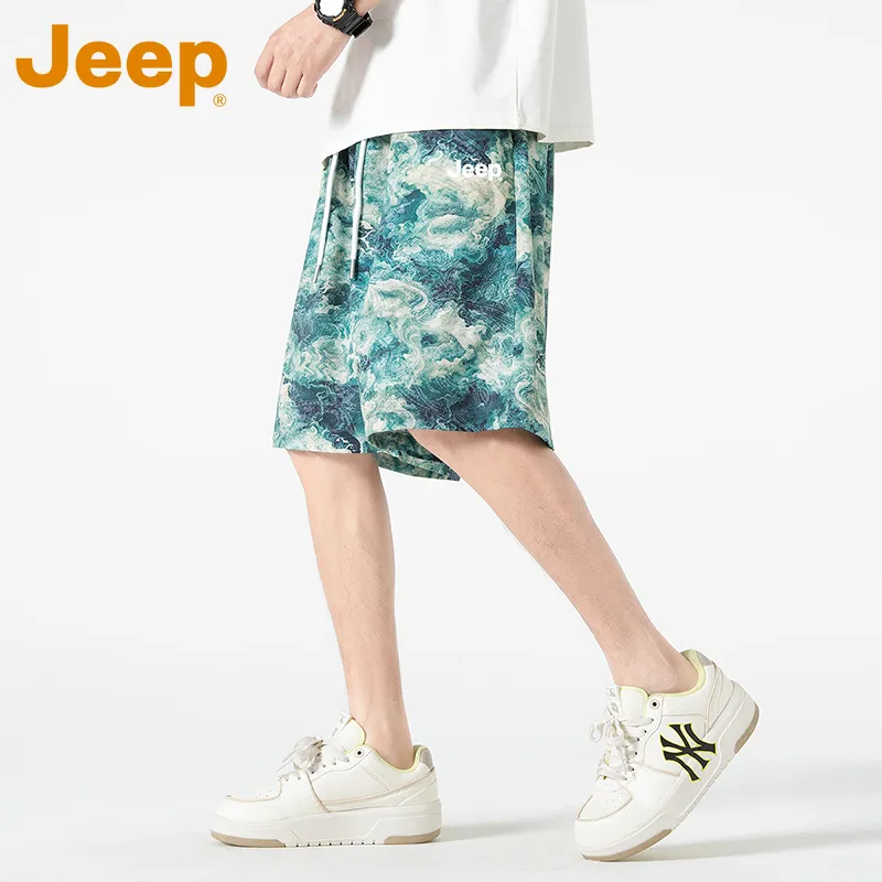 Jeep Fashion Sports Collection Casual Shorts Unisex Sri Lanka Green-4