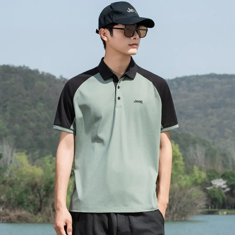 Jeep Fashion Sports Collection Polo Shirt Men's-7
