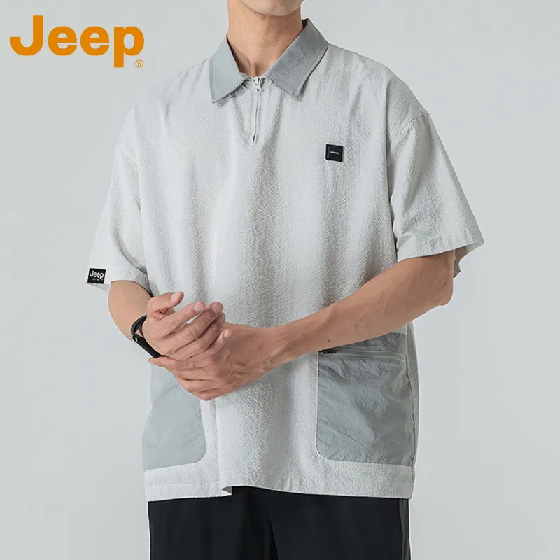Jeep Sports & Outdoors Polo Shirt Men's-17