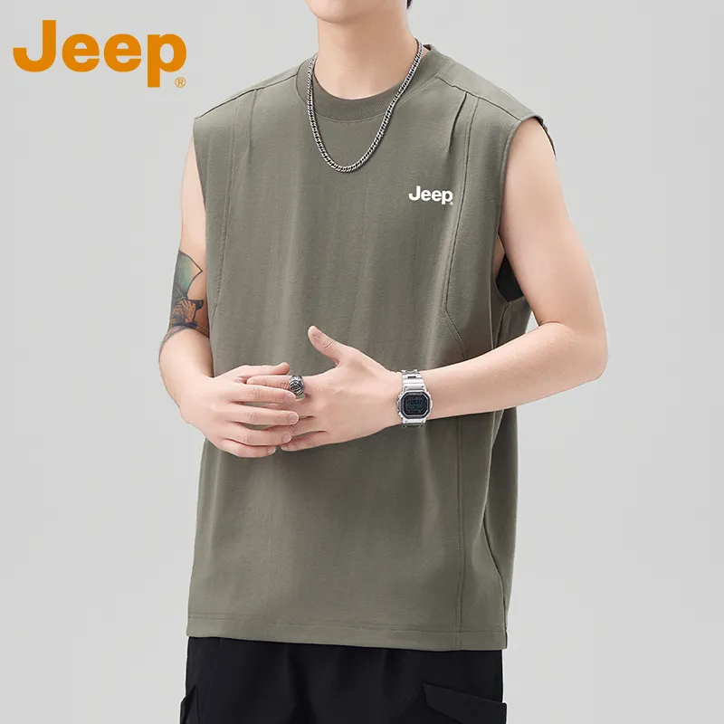 Jeep Fashion Sports Collection Tank Top Unisex-4
