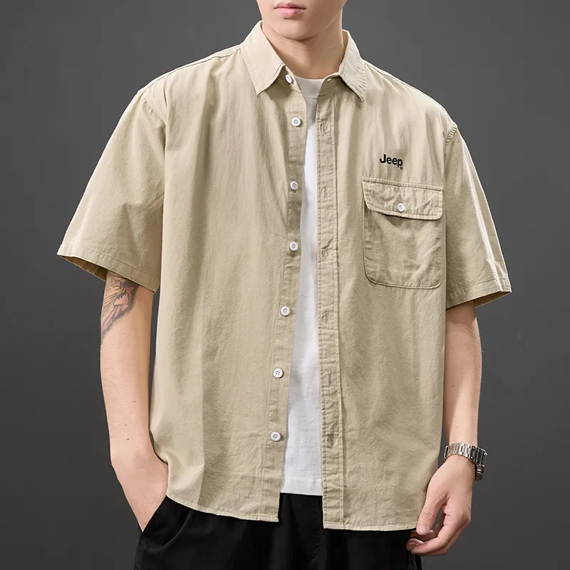 Jeep Outdoor Casual Shirt Unisex-16
