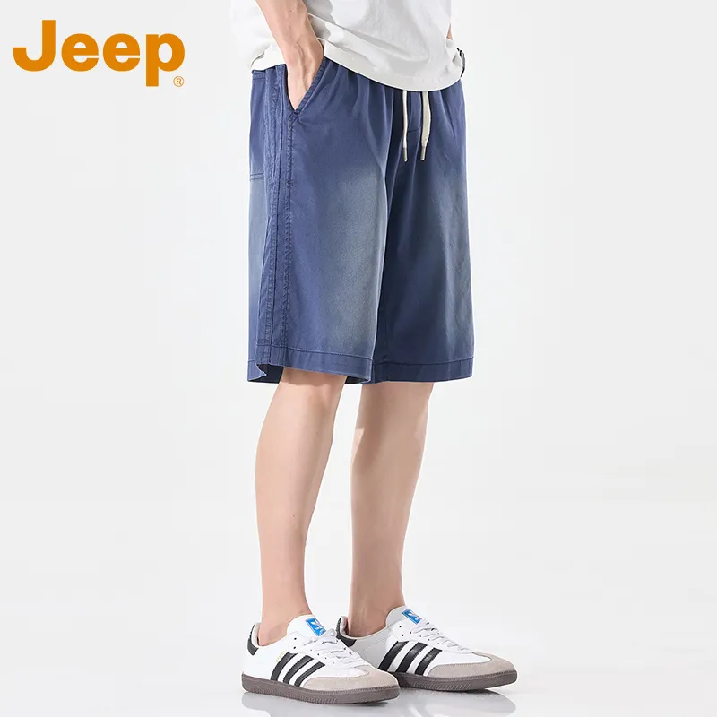 Jeep Fashion Sports Collection Casual Shorts Men's-8