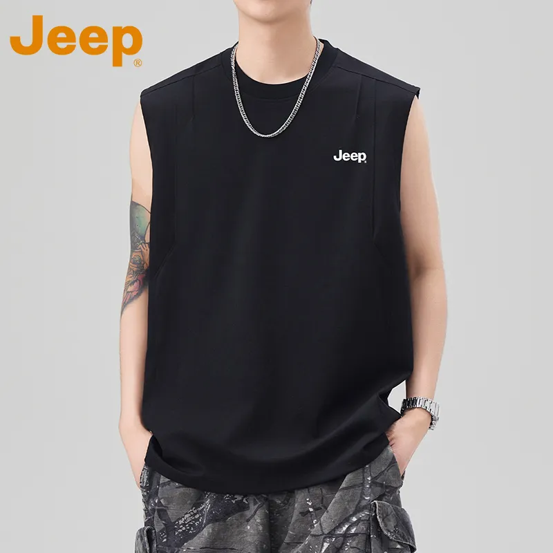 Jeep Fashion Sports Collection Tank Top Unisex-9