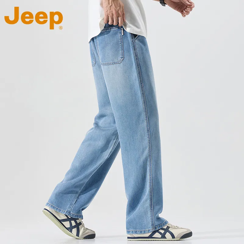Jeep Fashion Sports Collection Jeans Men's-2