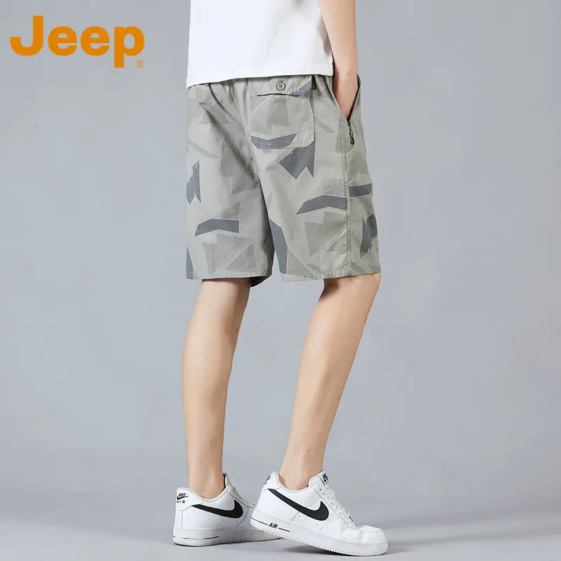 Jeep Outdoor Casual Shorts Men's-17