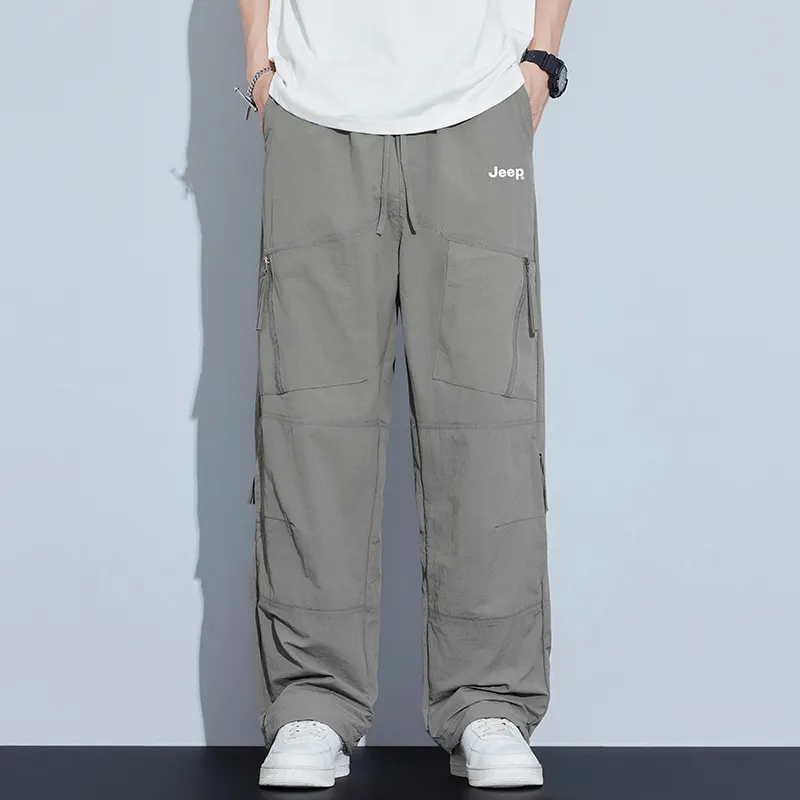 Jeep Fashion Sports Collection Casual Pants Unisex-10