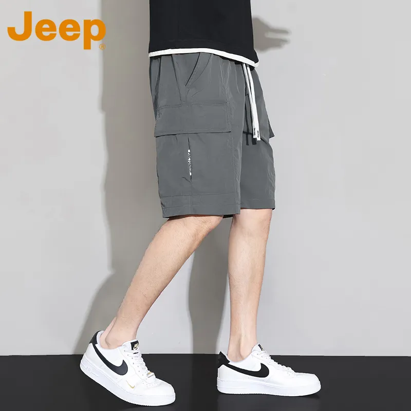 Jeep Outdoor Casual Shorts Unisex-12