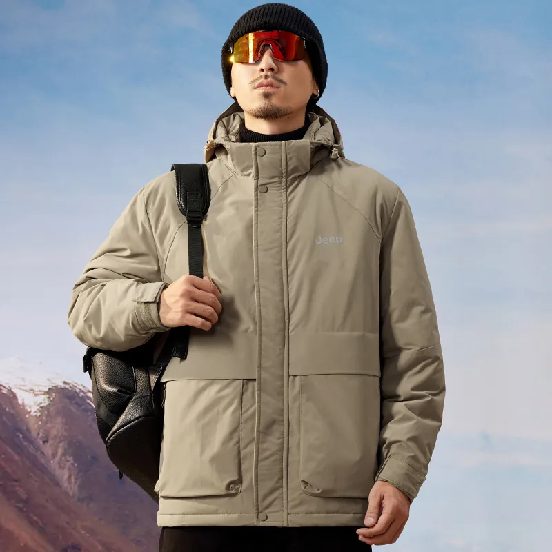 Jeep Puffer Jackets Unisex-5