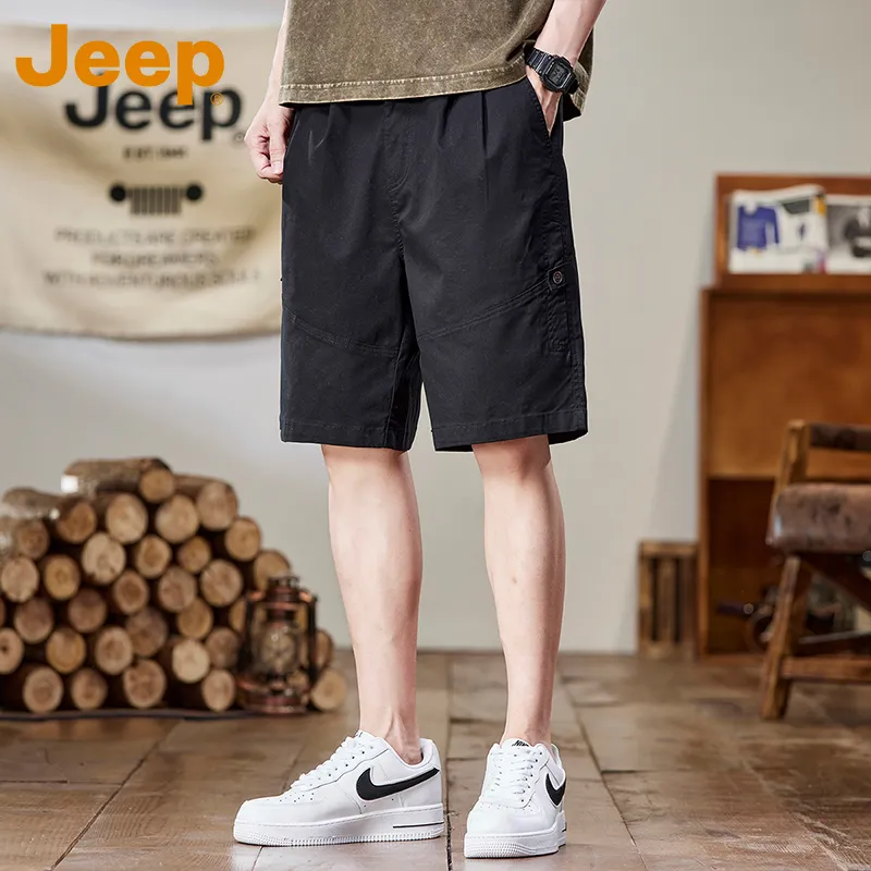 Jeep Outdoor Casual Shorts Men's-14