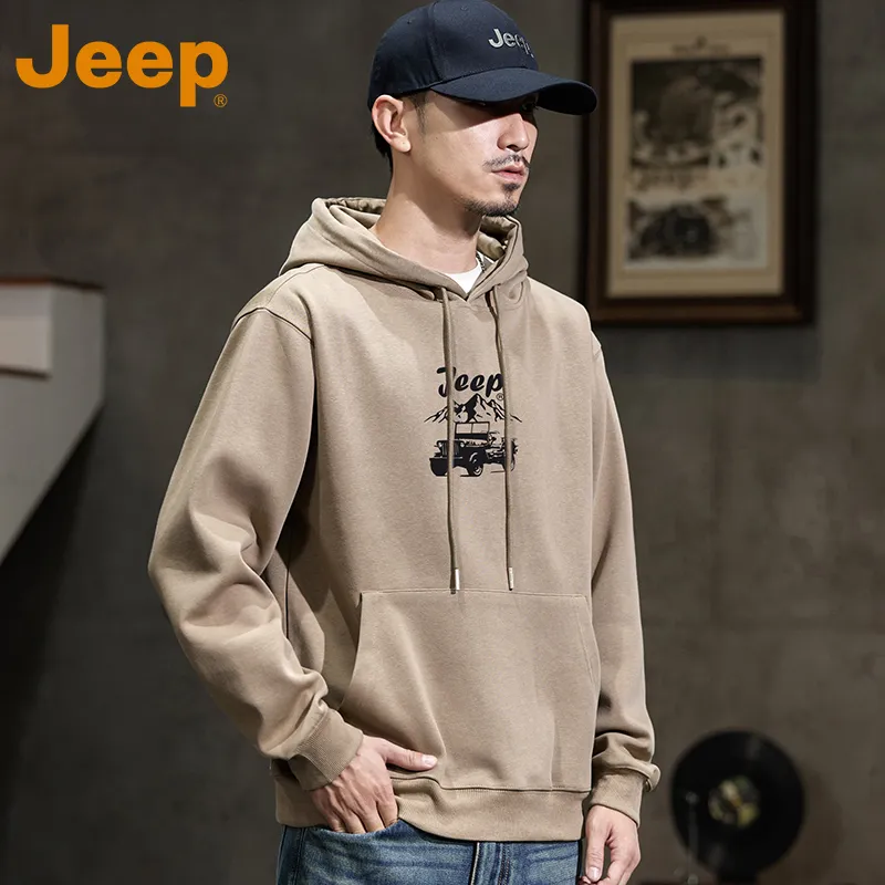 Jeep Outdoor Casual Sweatshirt Unisex-7
