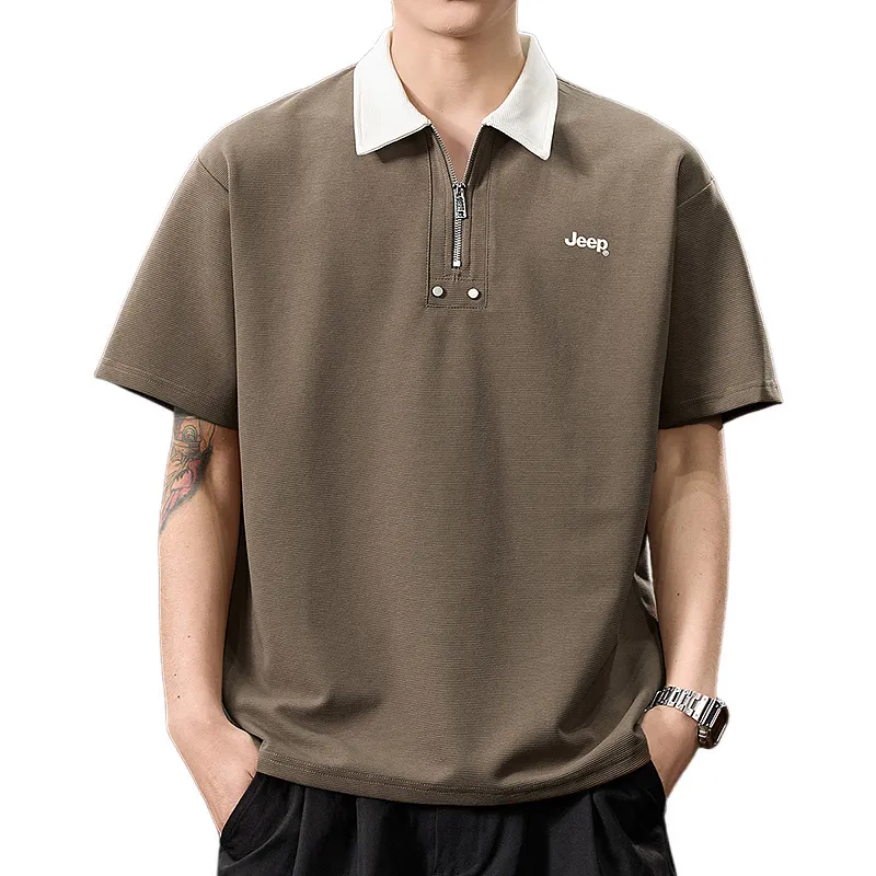 Jeep Fashion Sports Collection Polo Shirt Men's-1