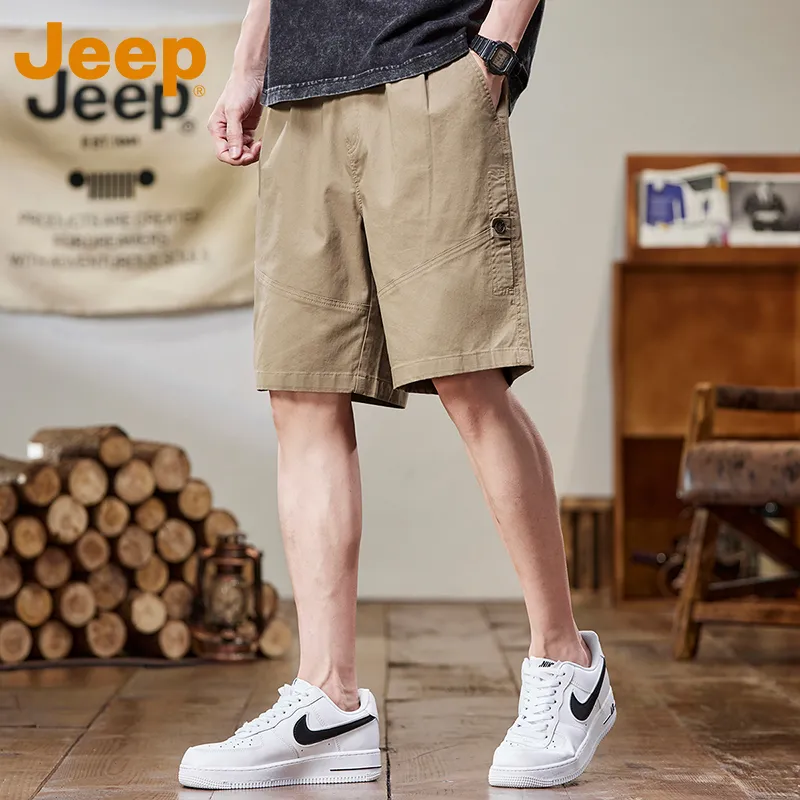 Jeep Outdoor Casual Shorts Men's-9