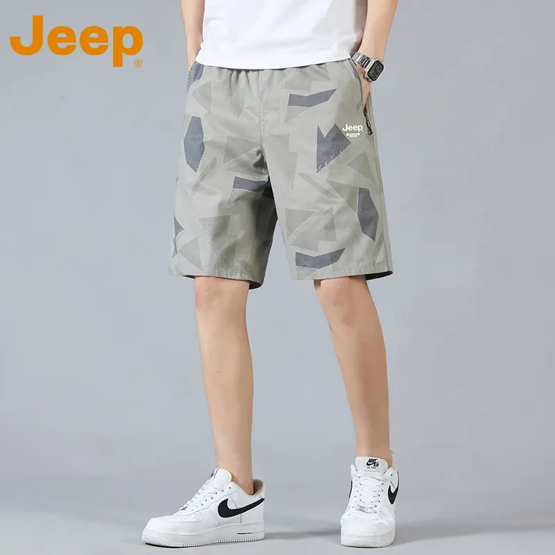 Jeep Outdoor Casual Shorts Men's-13